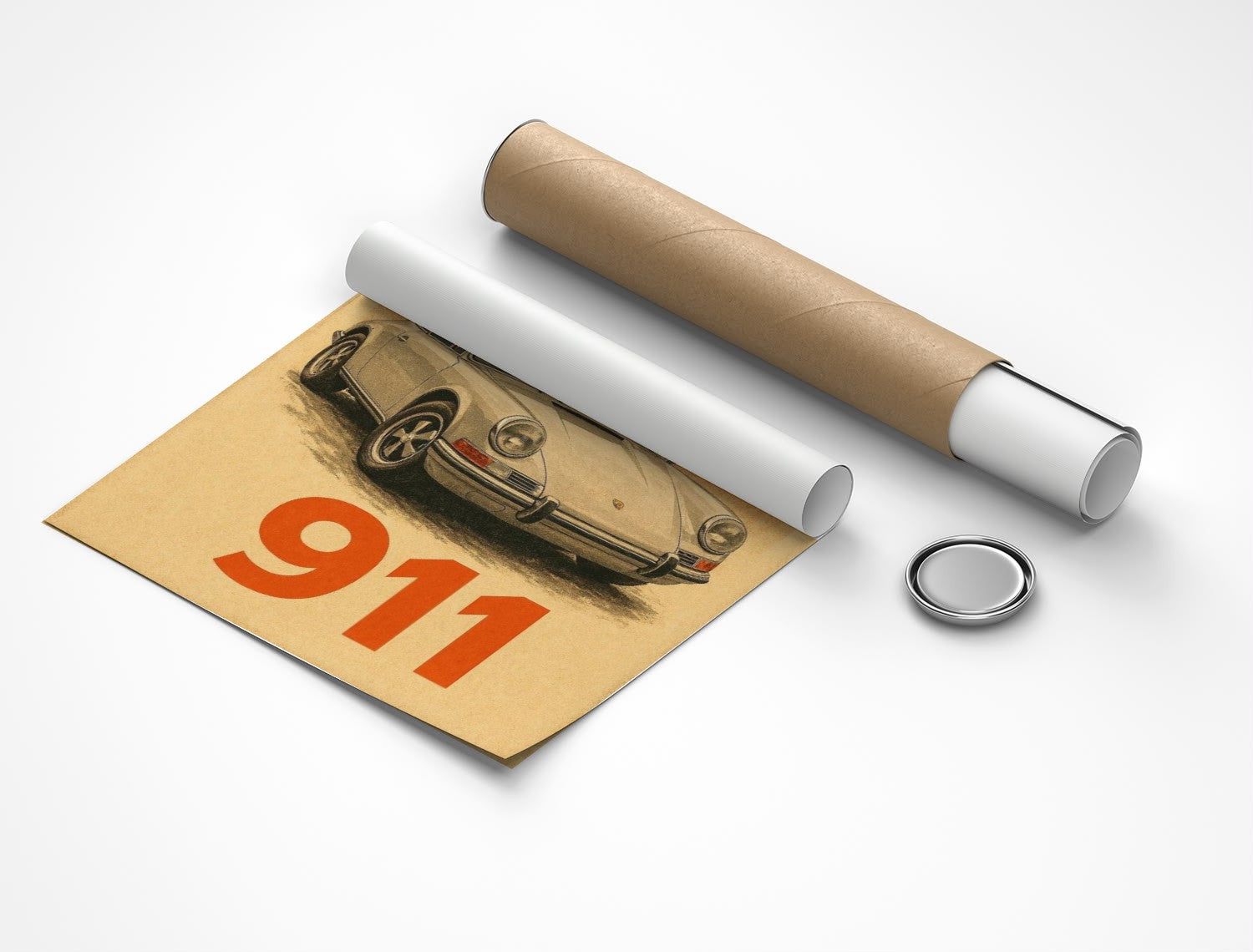Rolled poster