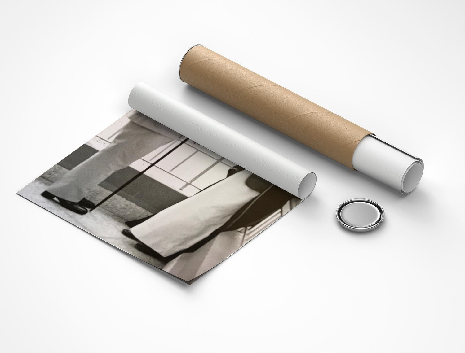 Rolled poster