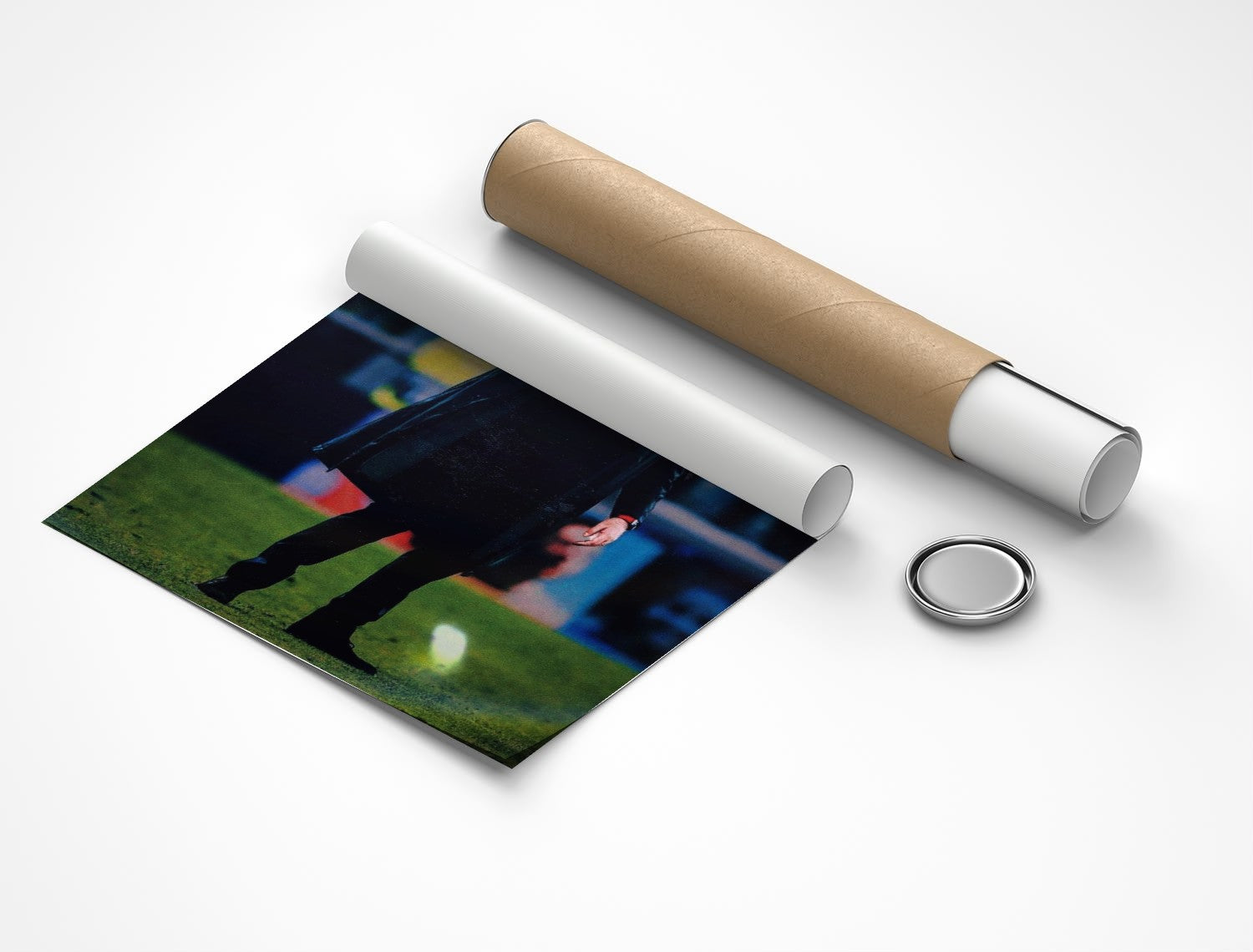 Rolled poster