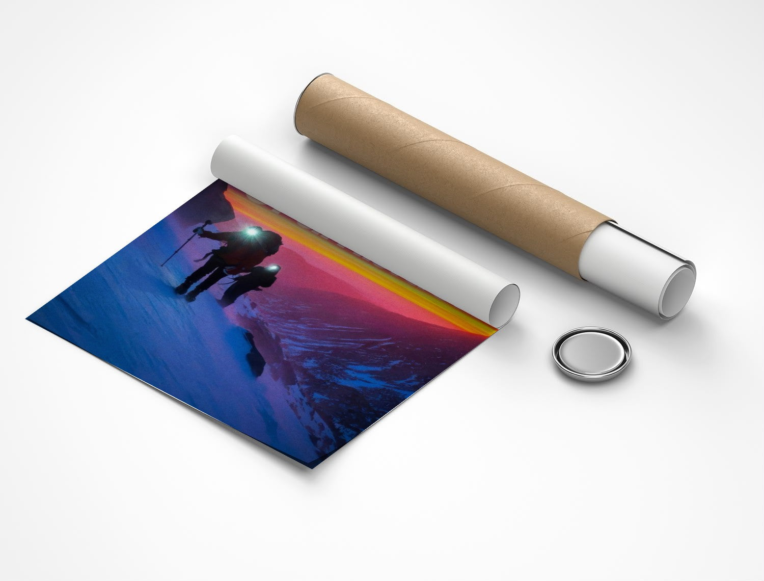 Rolled poster
