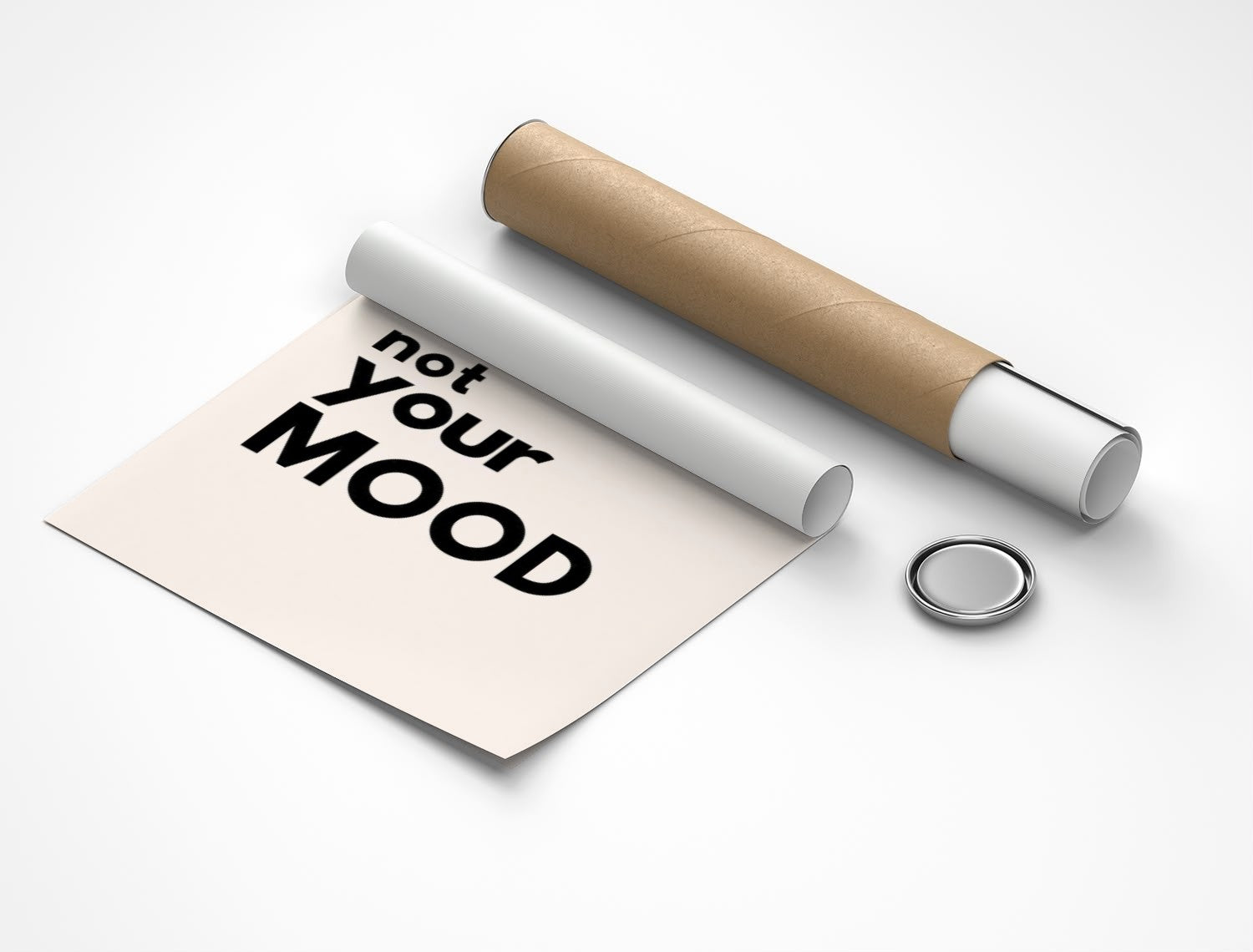 Rolled poster