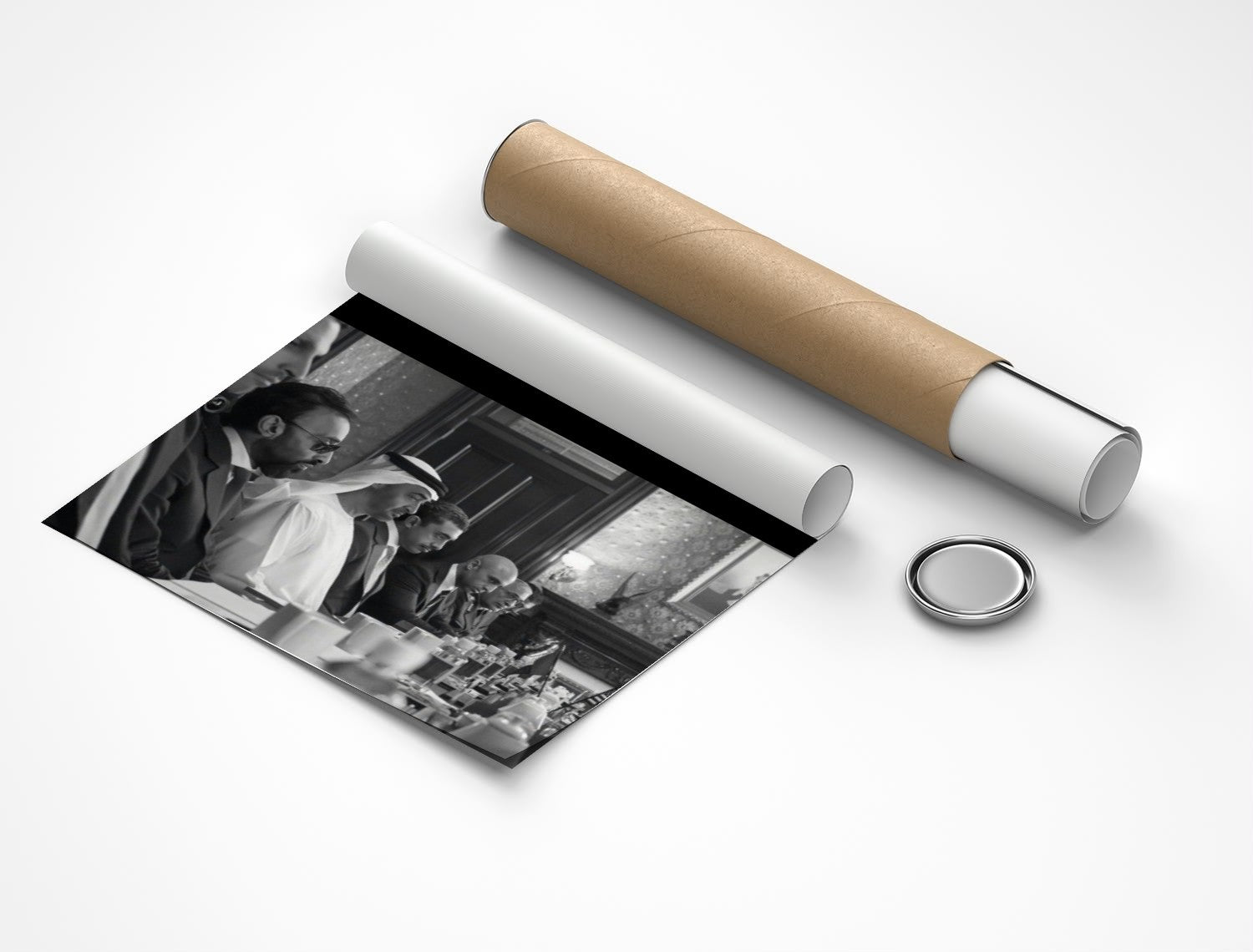 Rolled poster