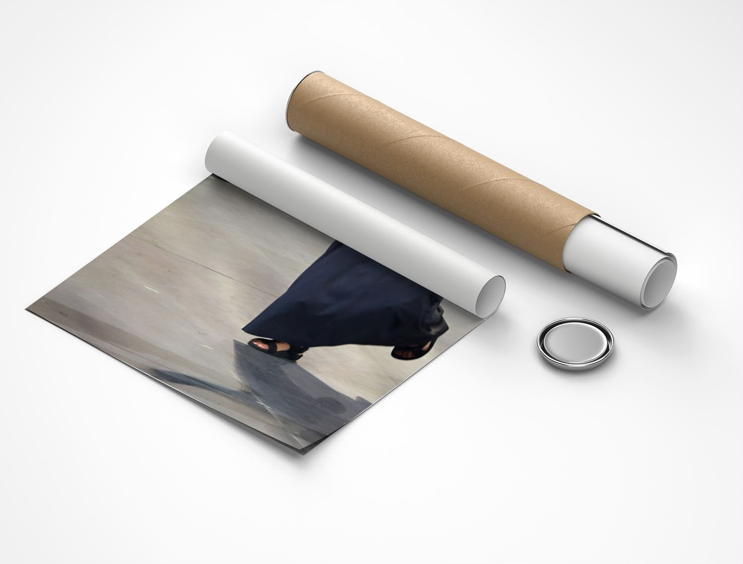 Rolled poster