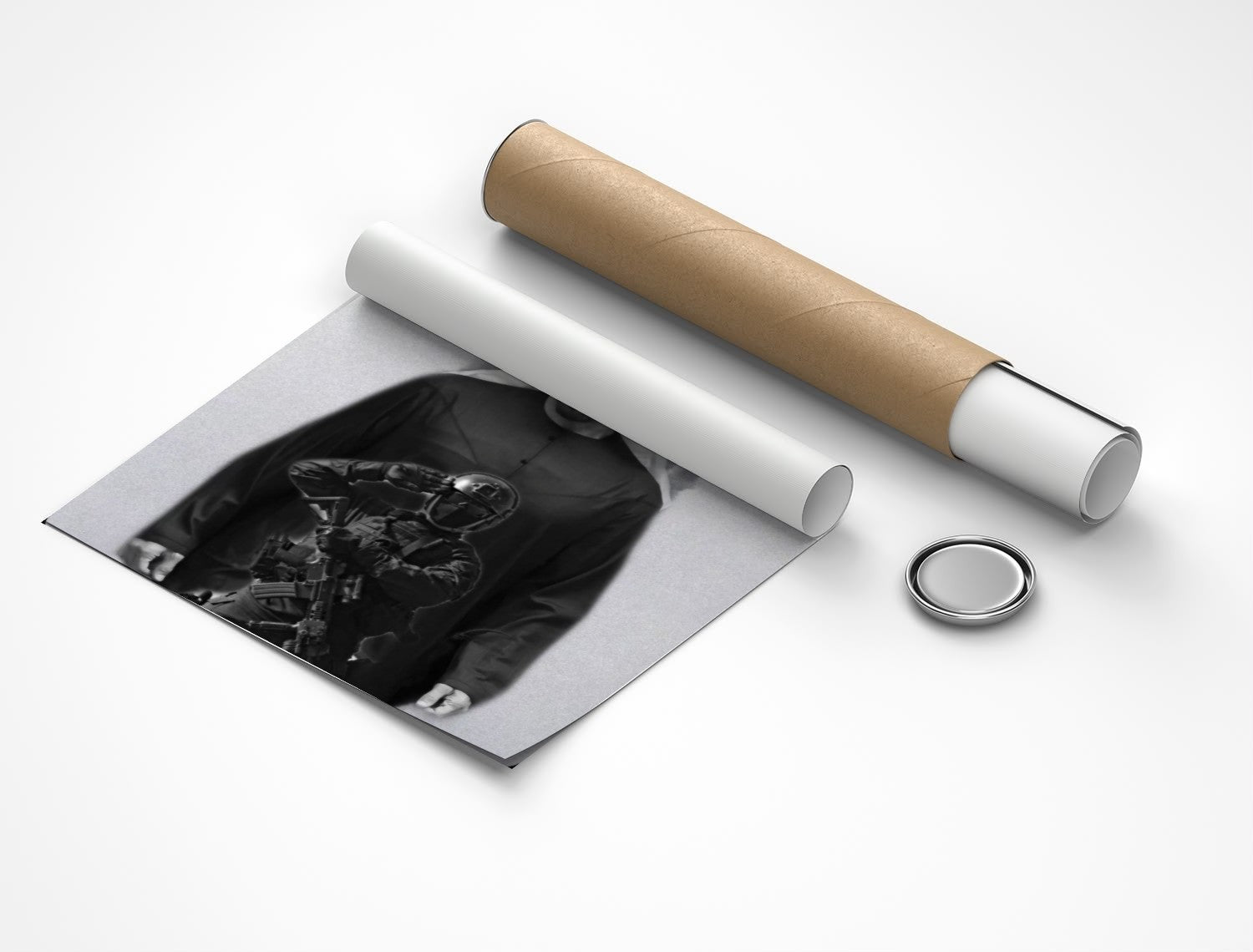 Rolled poster