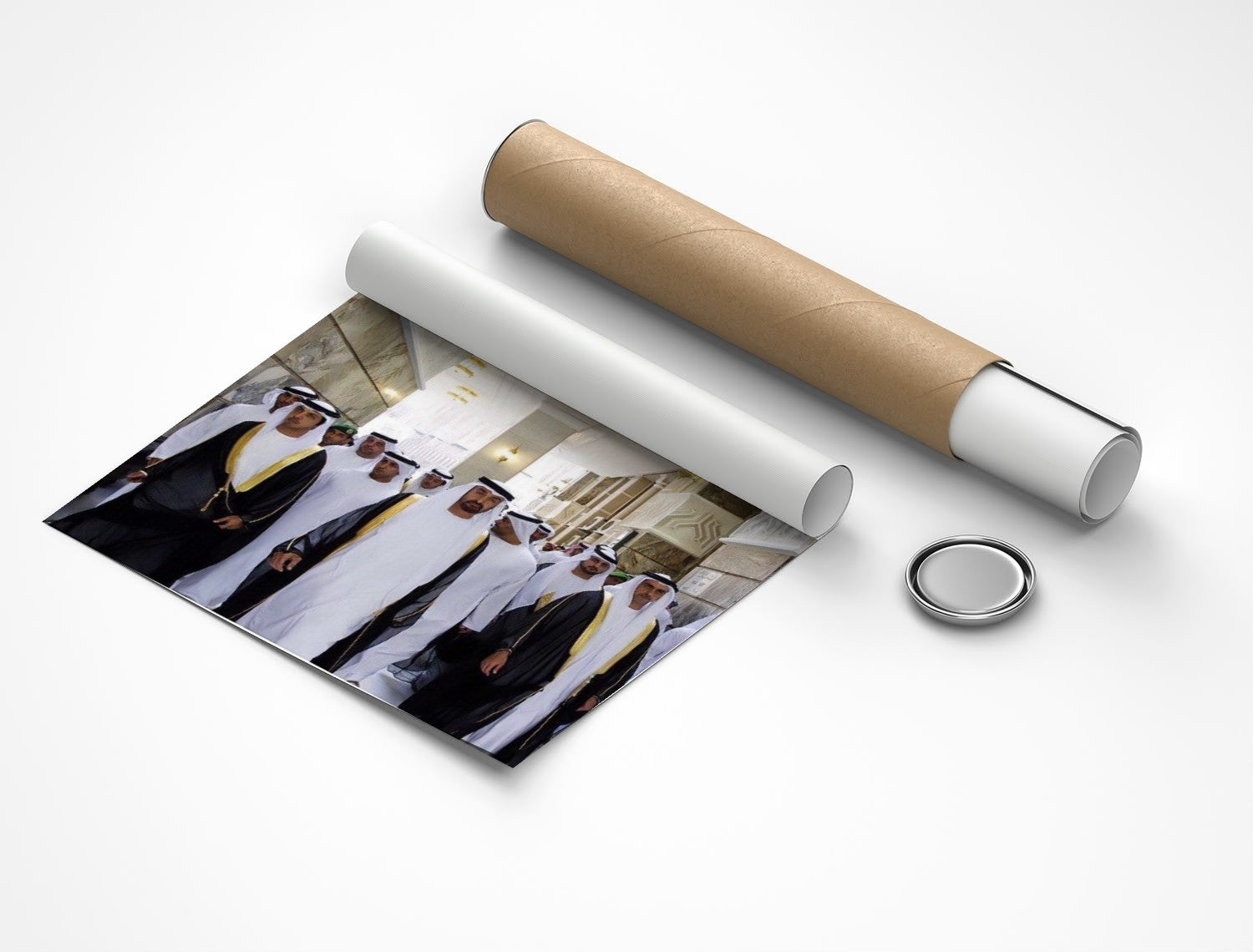 Rolled poster