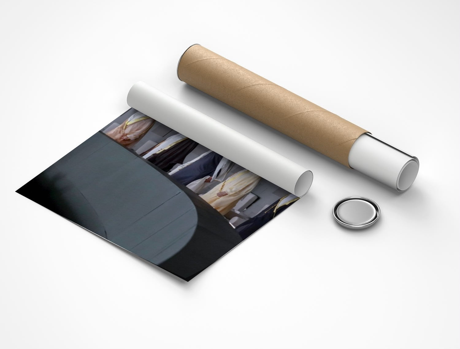 Rolled poster