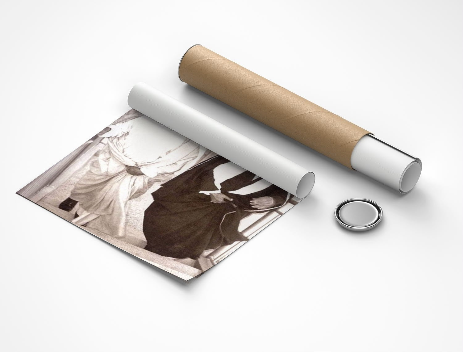 Rolled poster