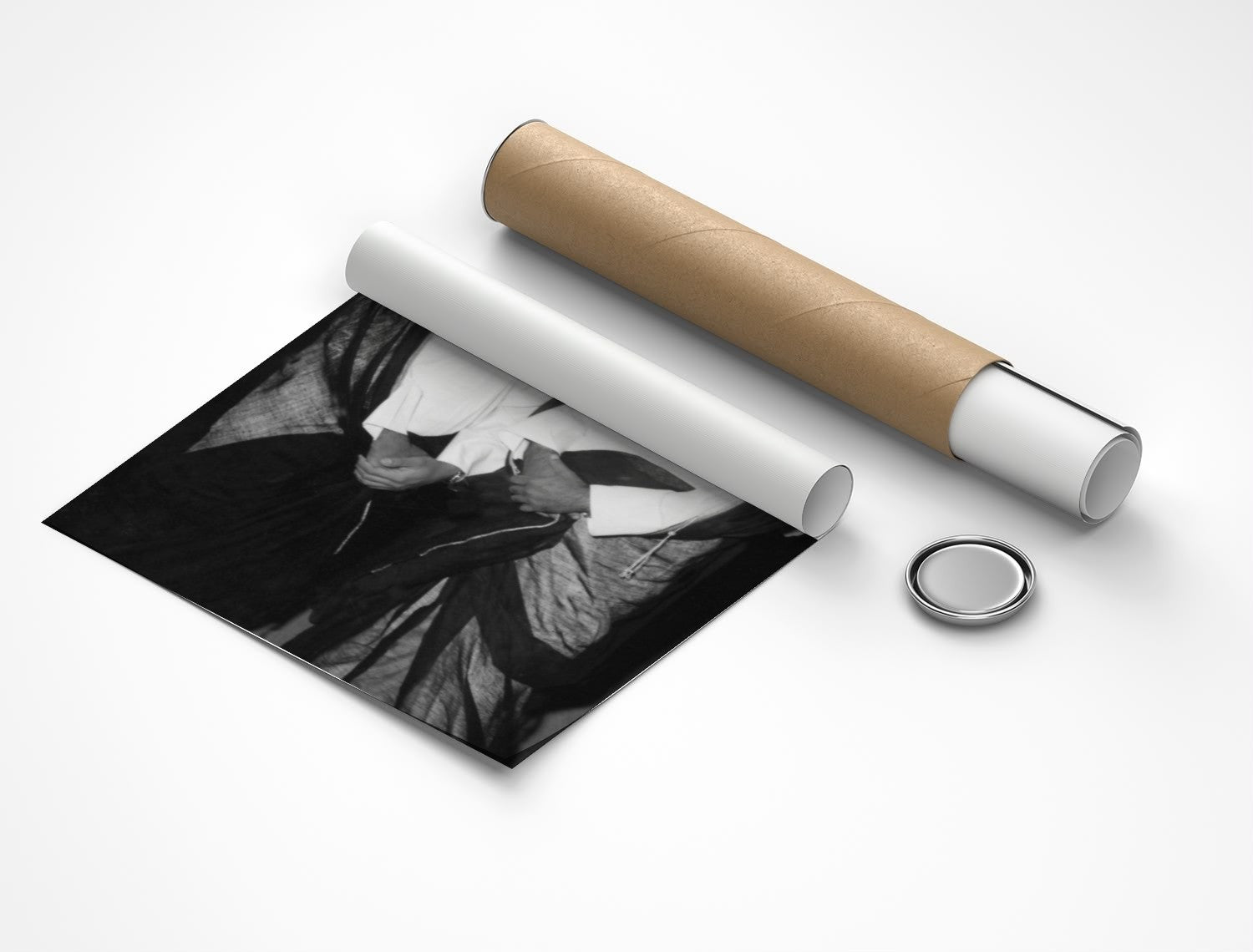 Rolled poster