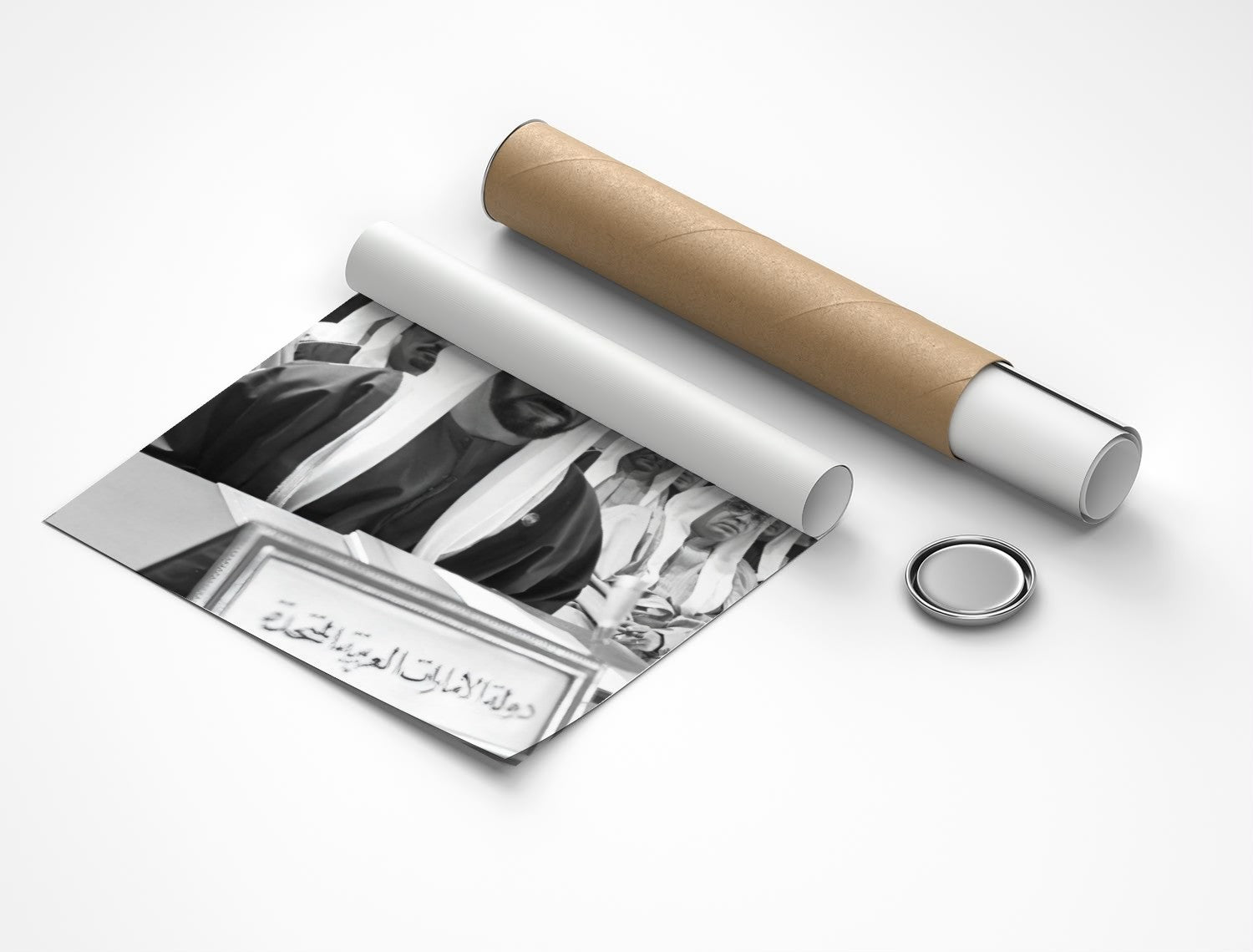 Rolled poster