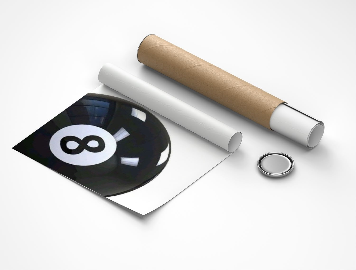 Rolled poster