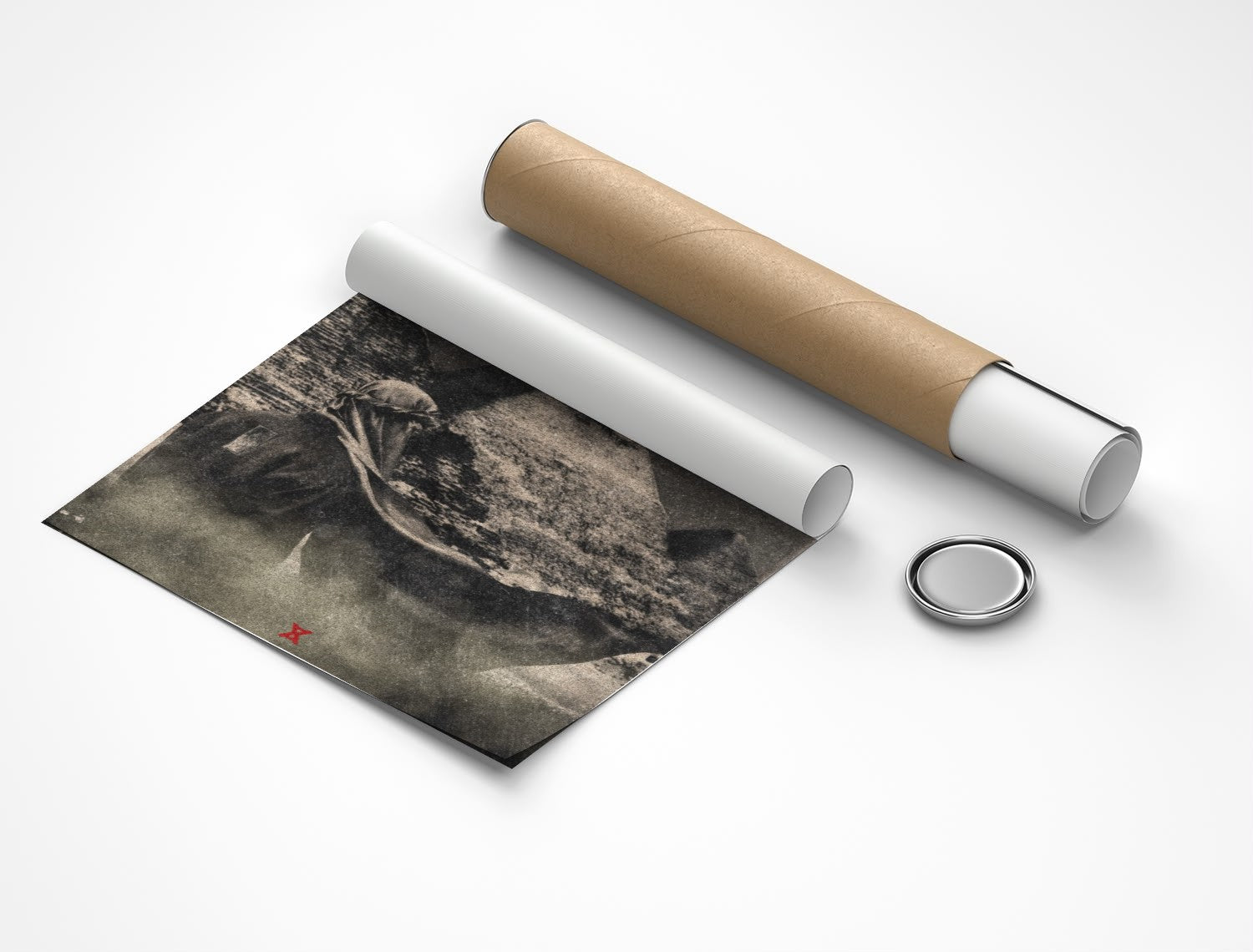 Rolled poster