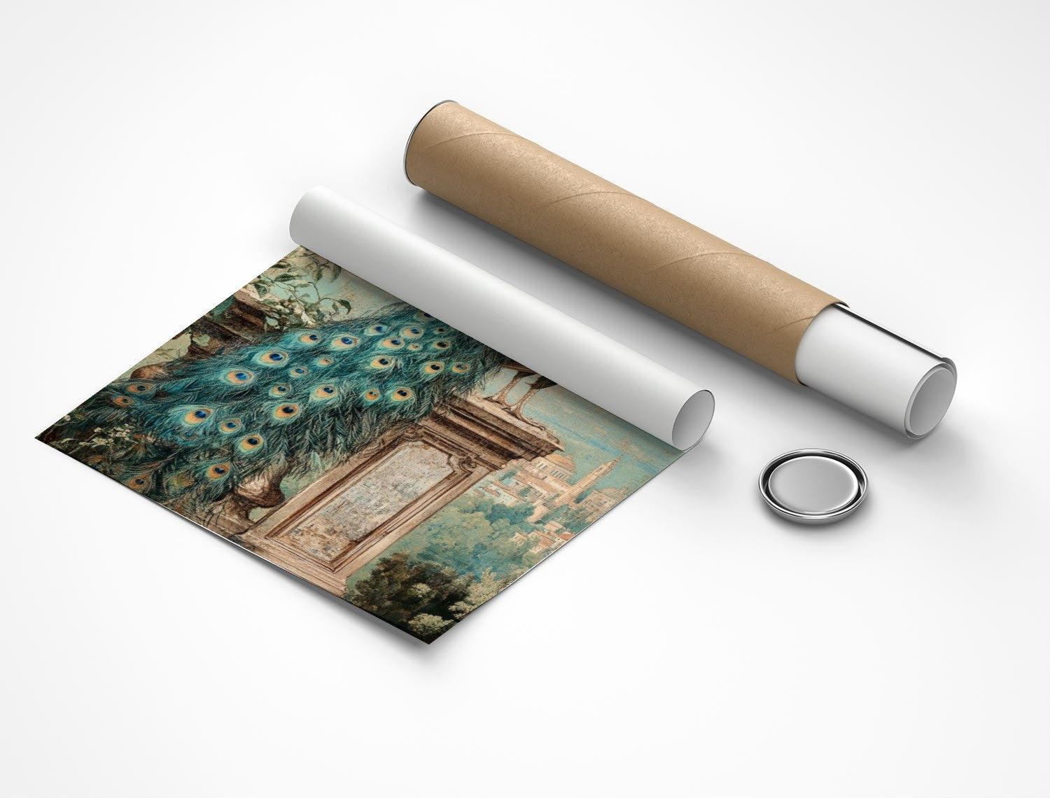 Rolled poster