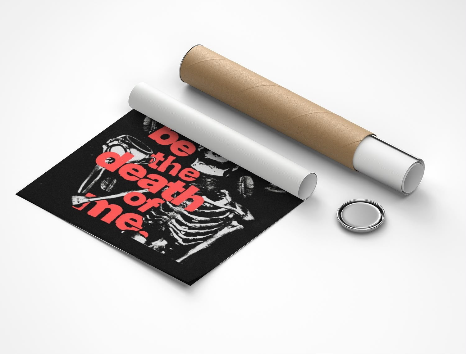 Rolled poster