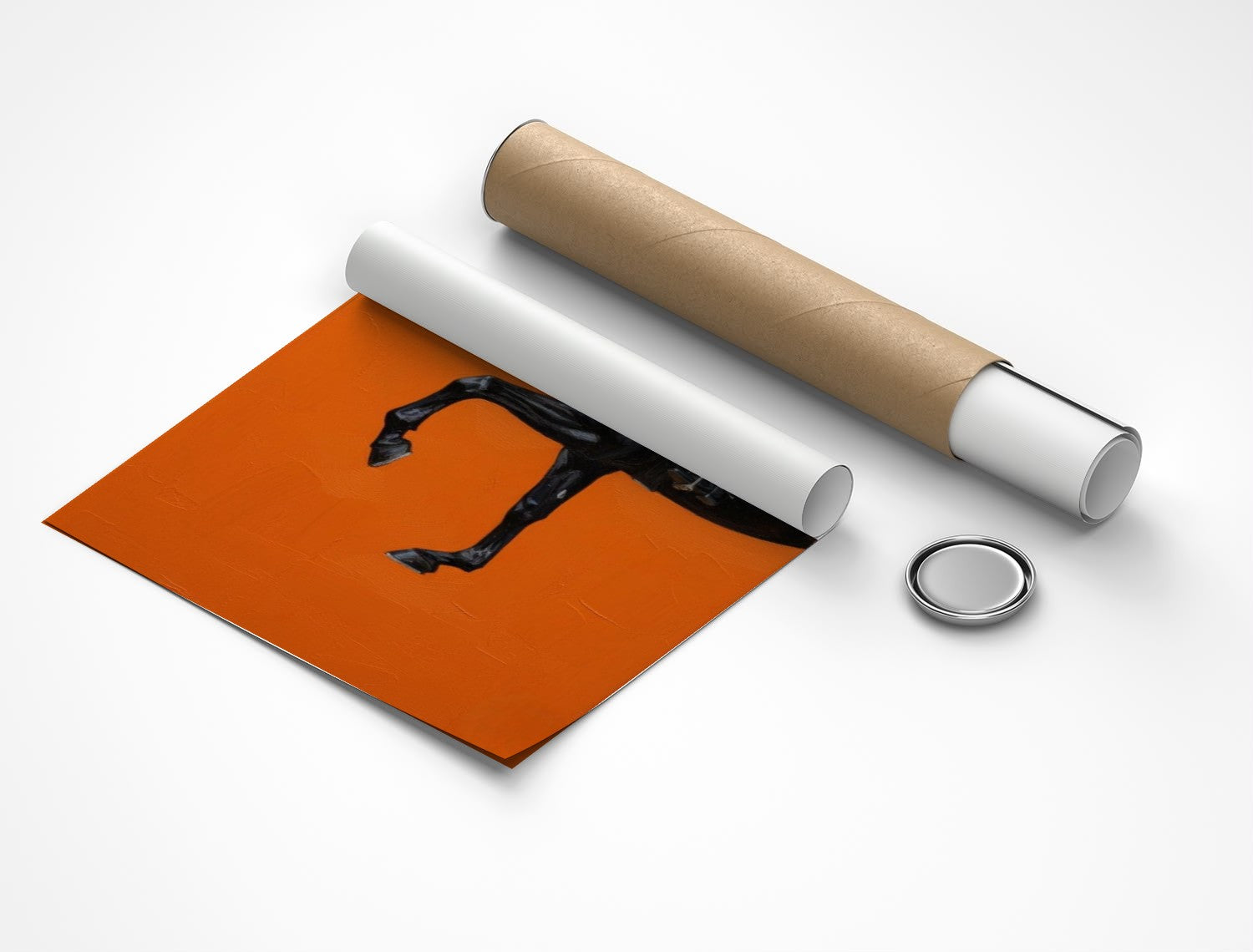 Rolled poster