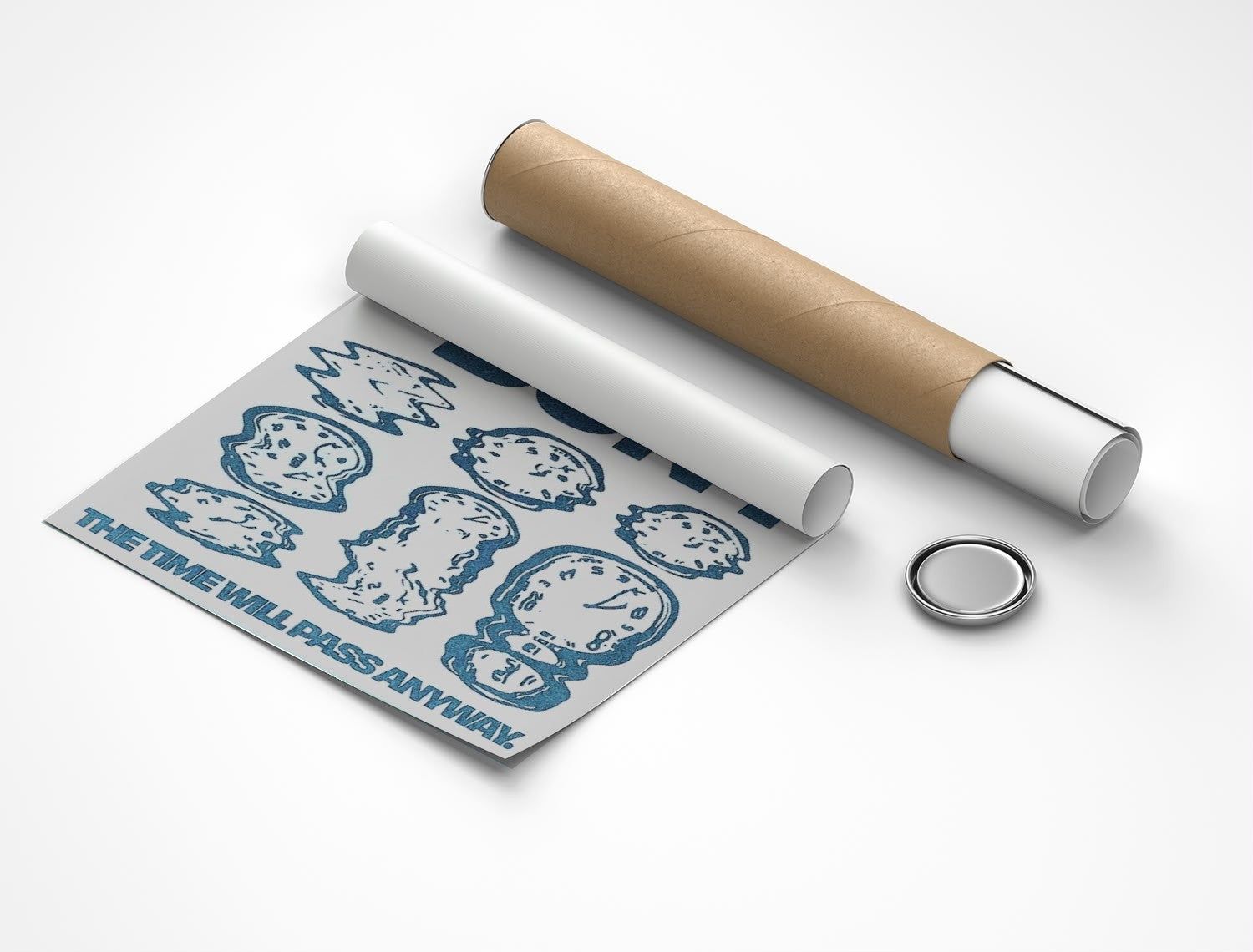 Rolled poster