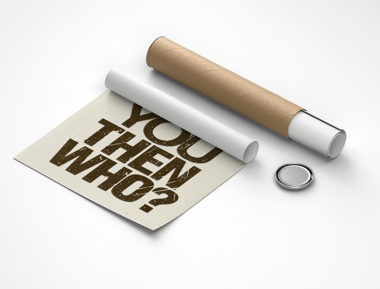 Rolled poster