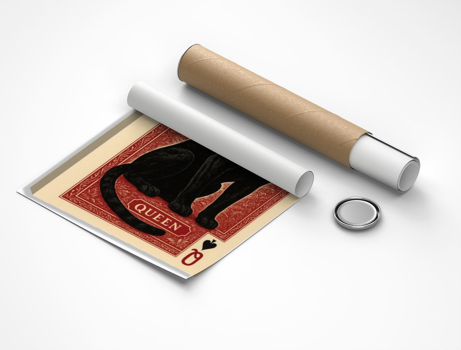 Rolled poster