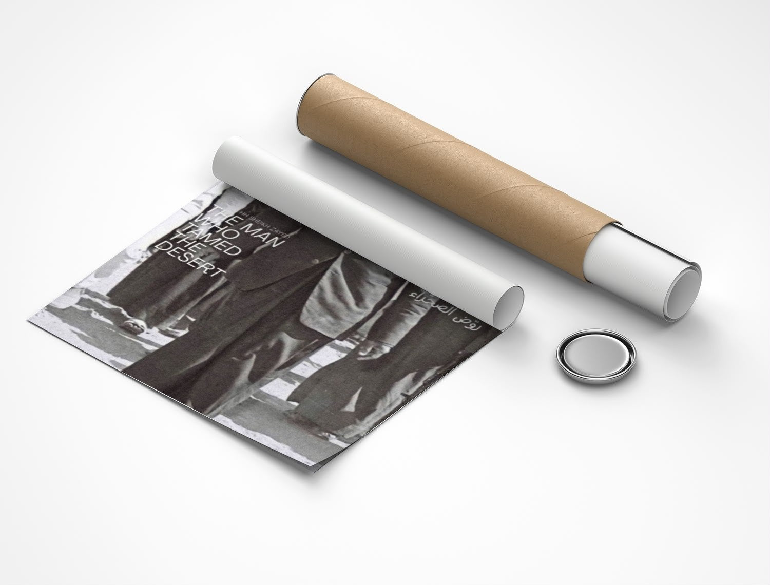 Rolled poster