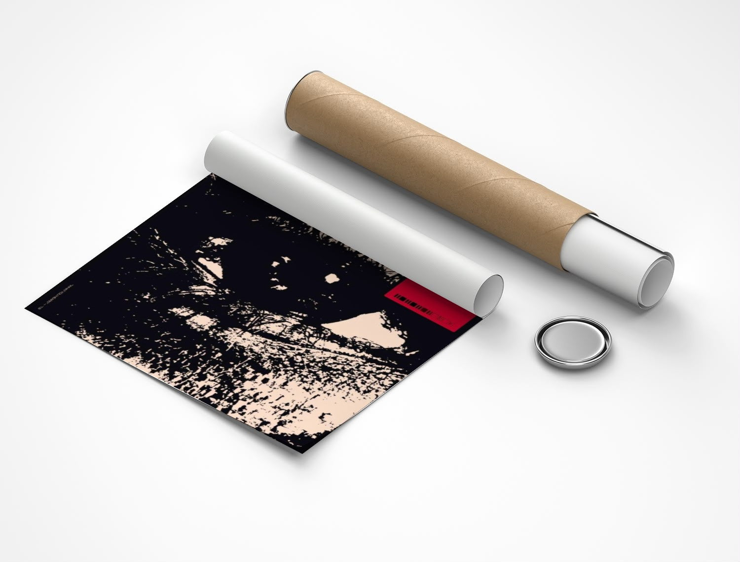 Rolled poster