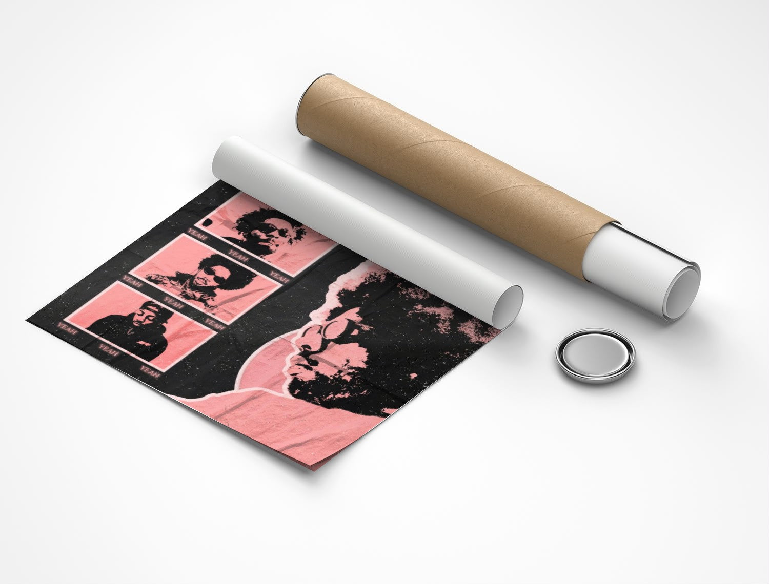 Rolled poster