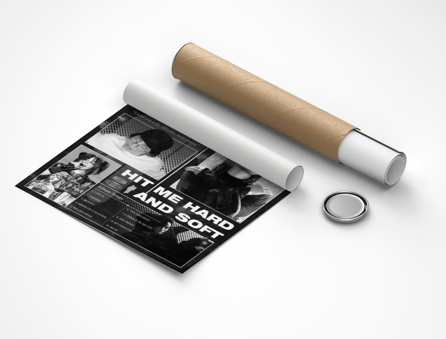 Rolled poster