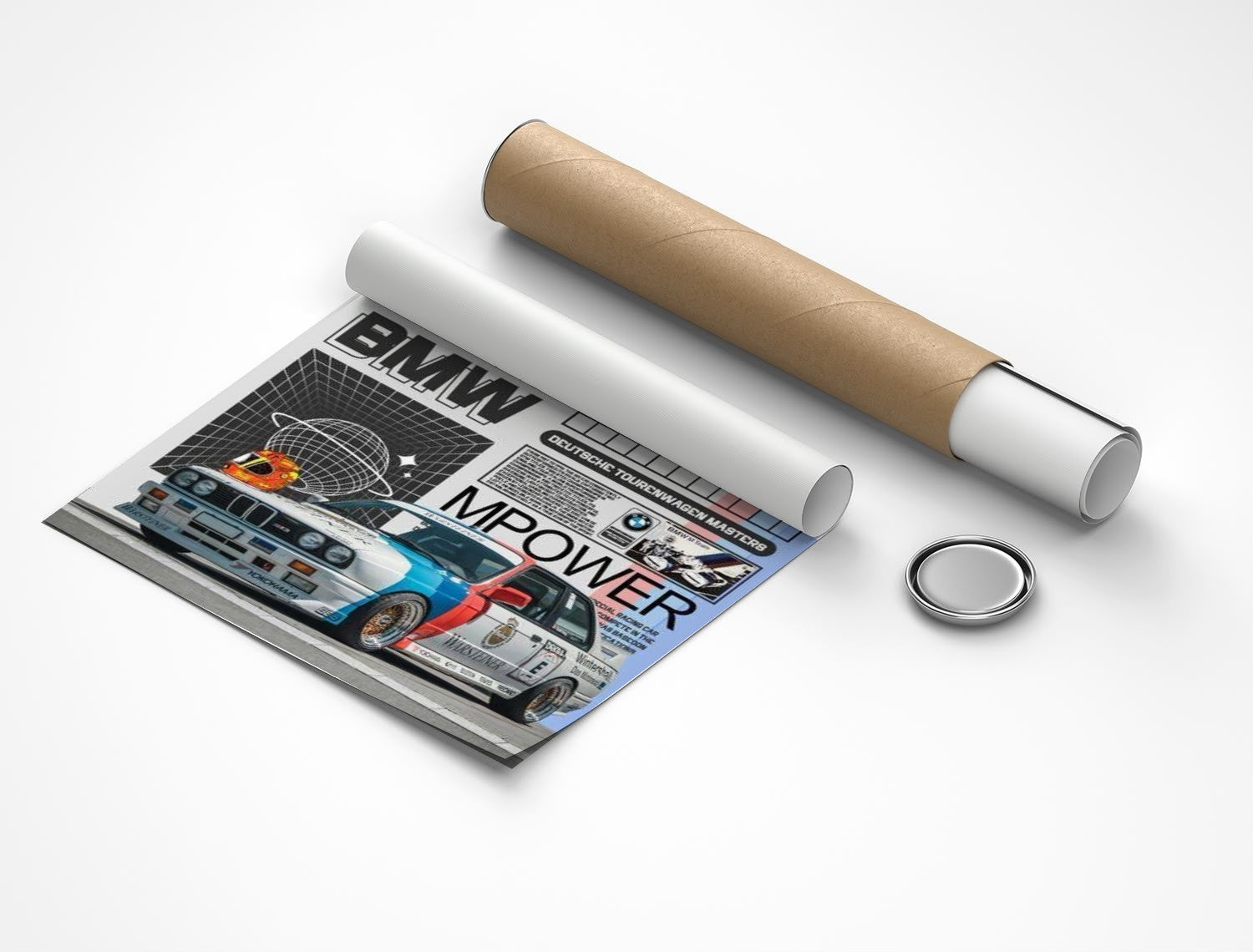 Rolled poster