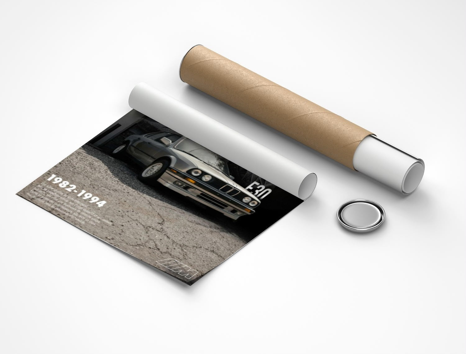 Rolled poster
