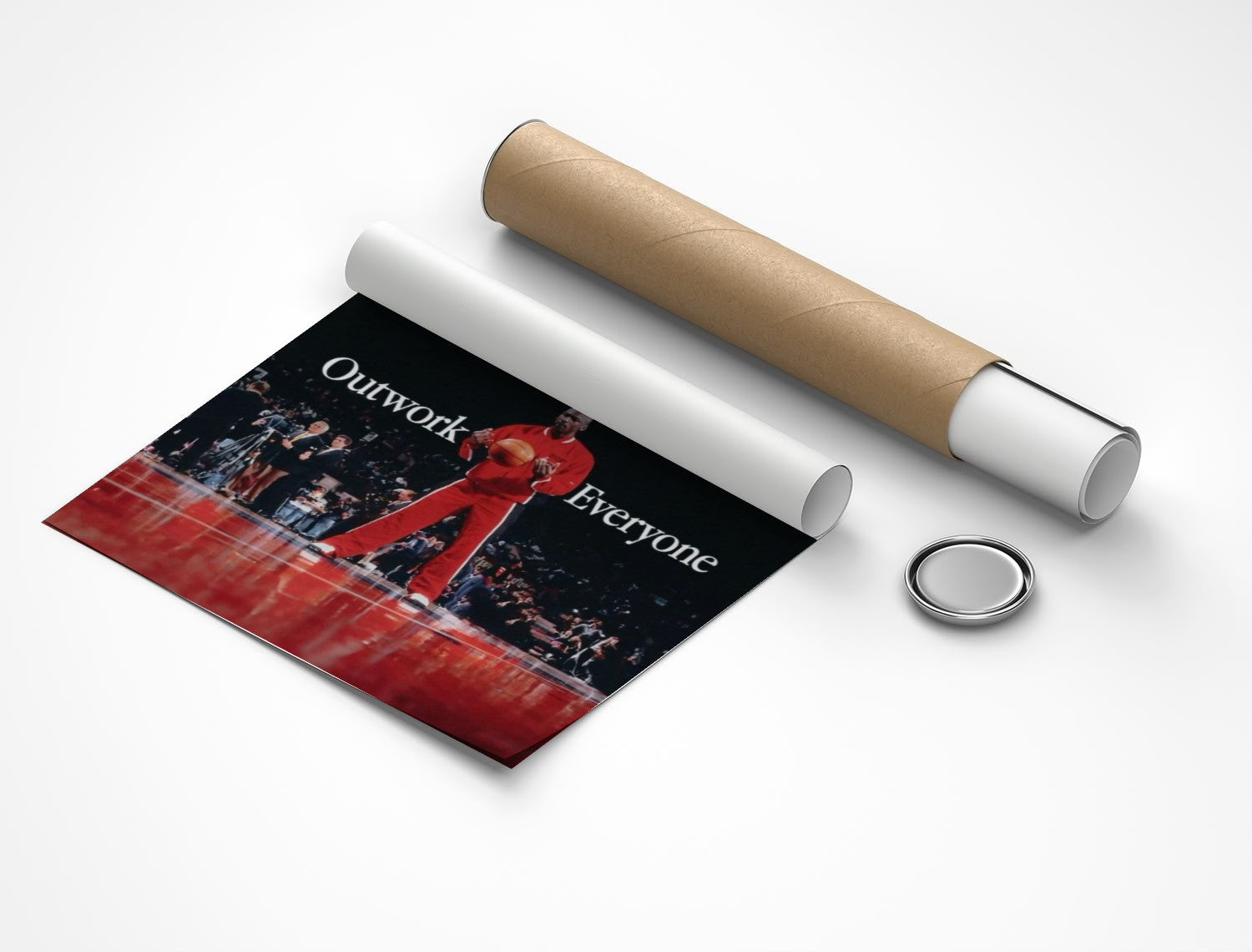 Rolled poster