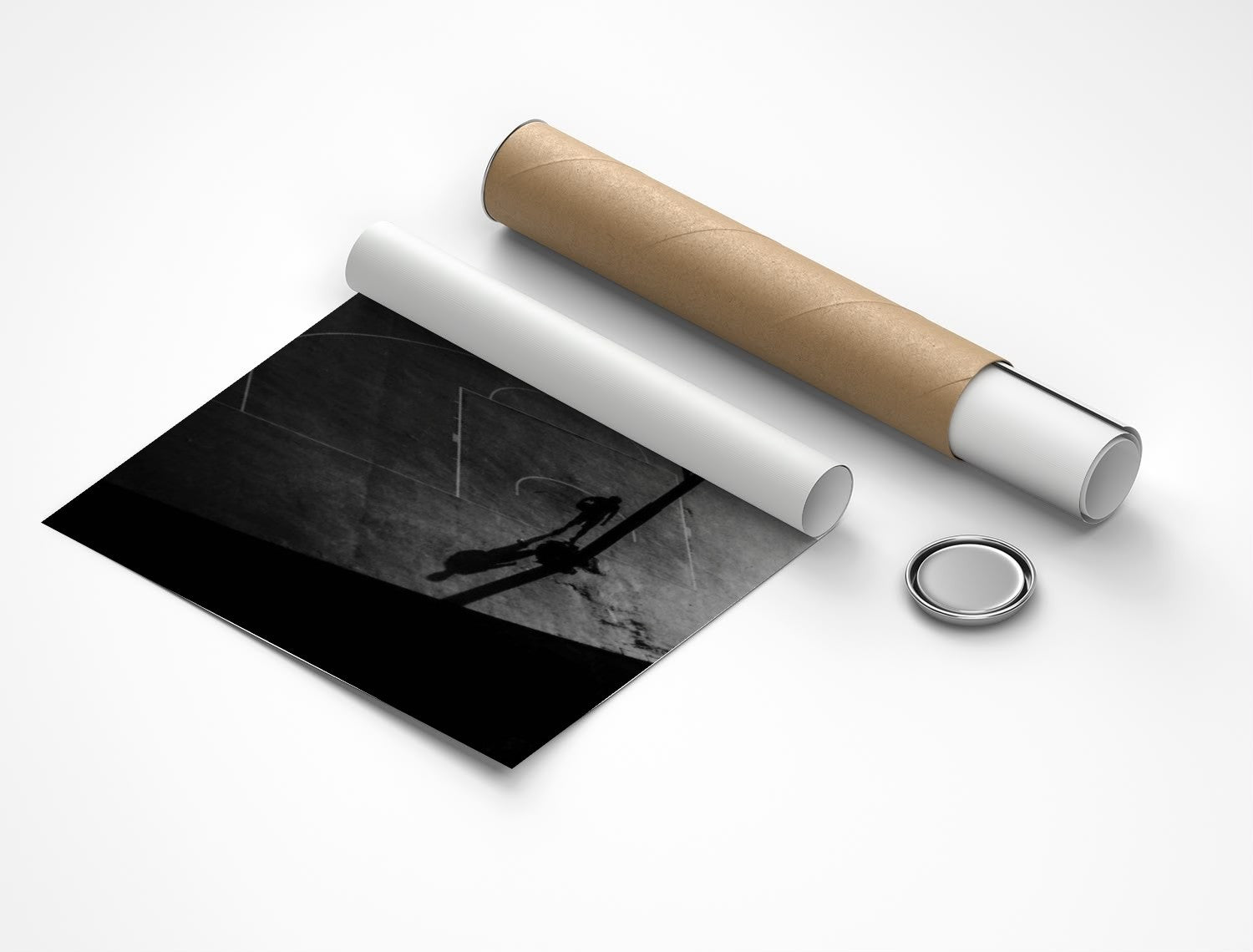 Rolled poster