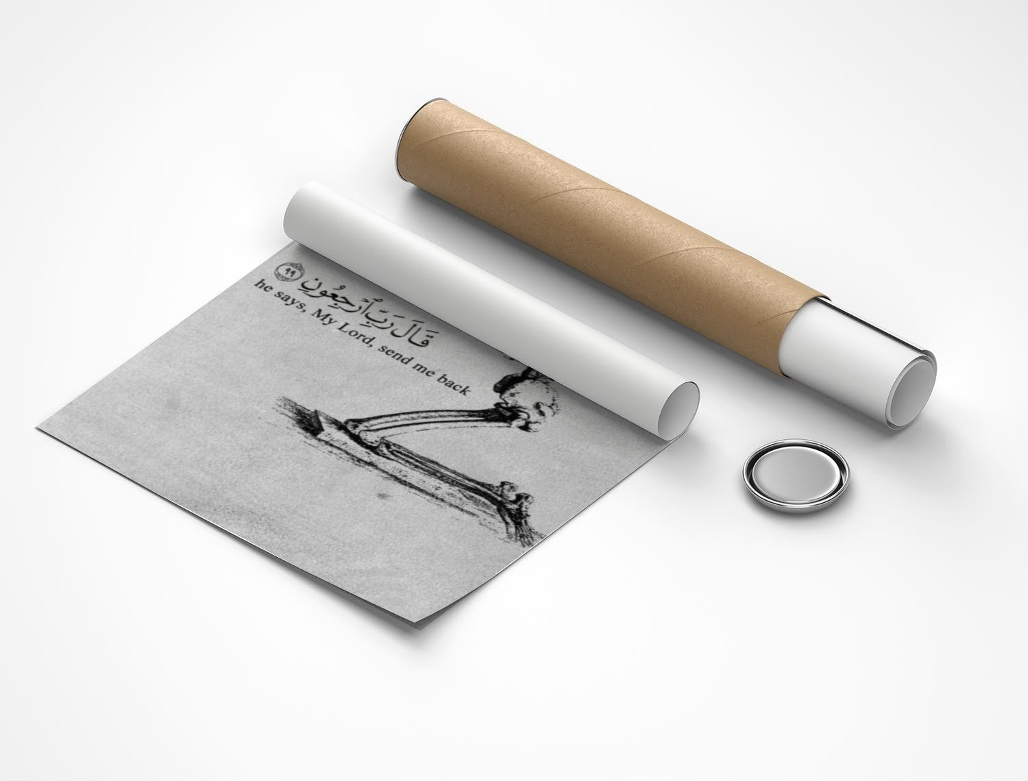 Rolled poster