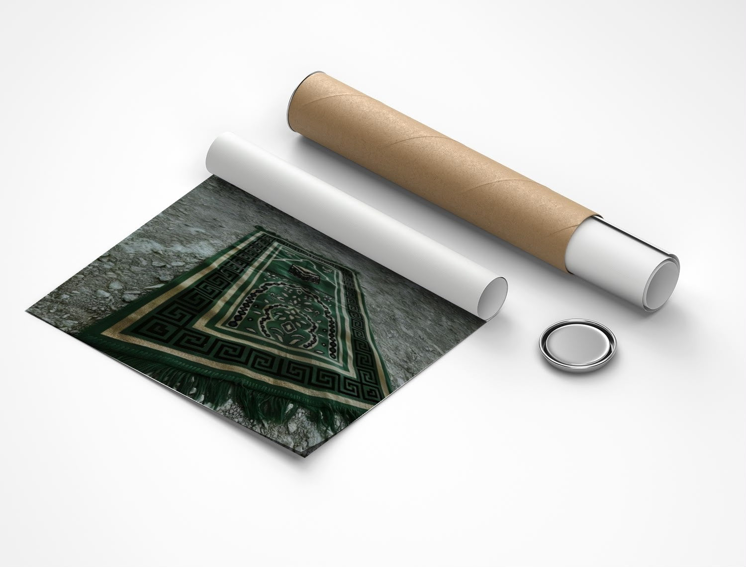 Rolled poster
