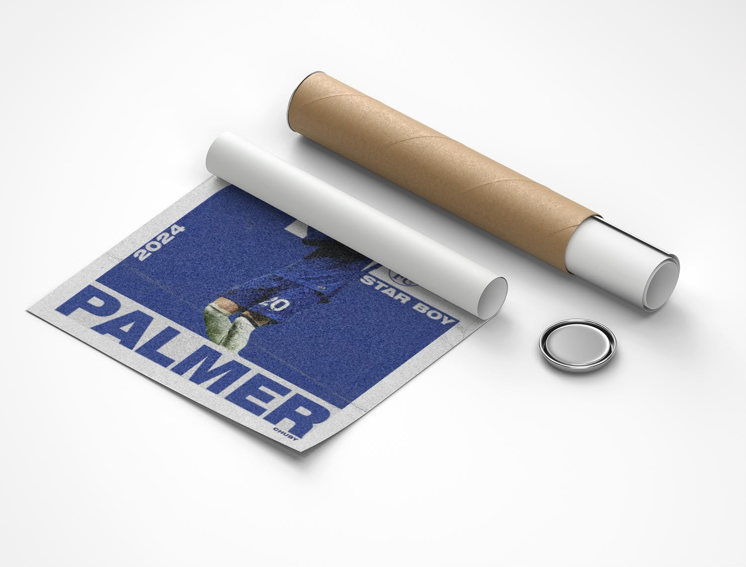 Rolled poster