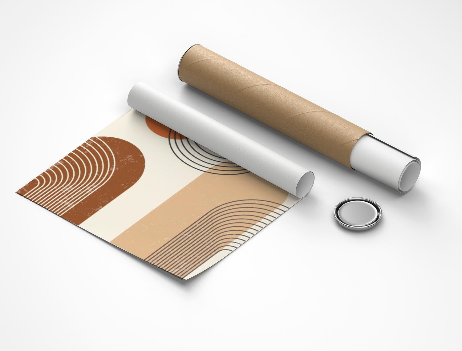 Rolled poster