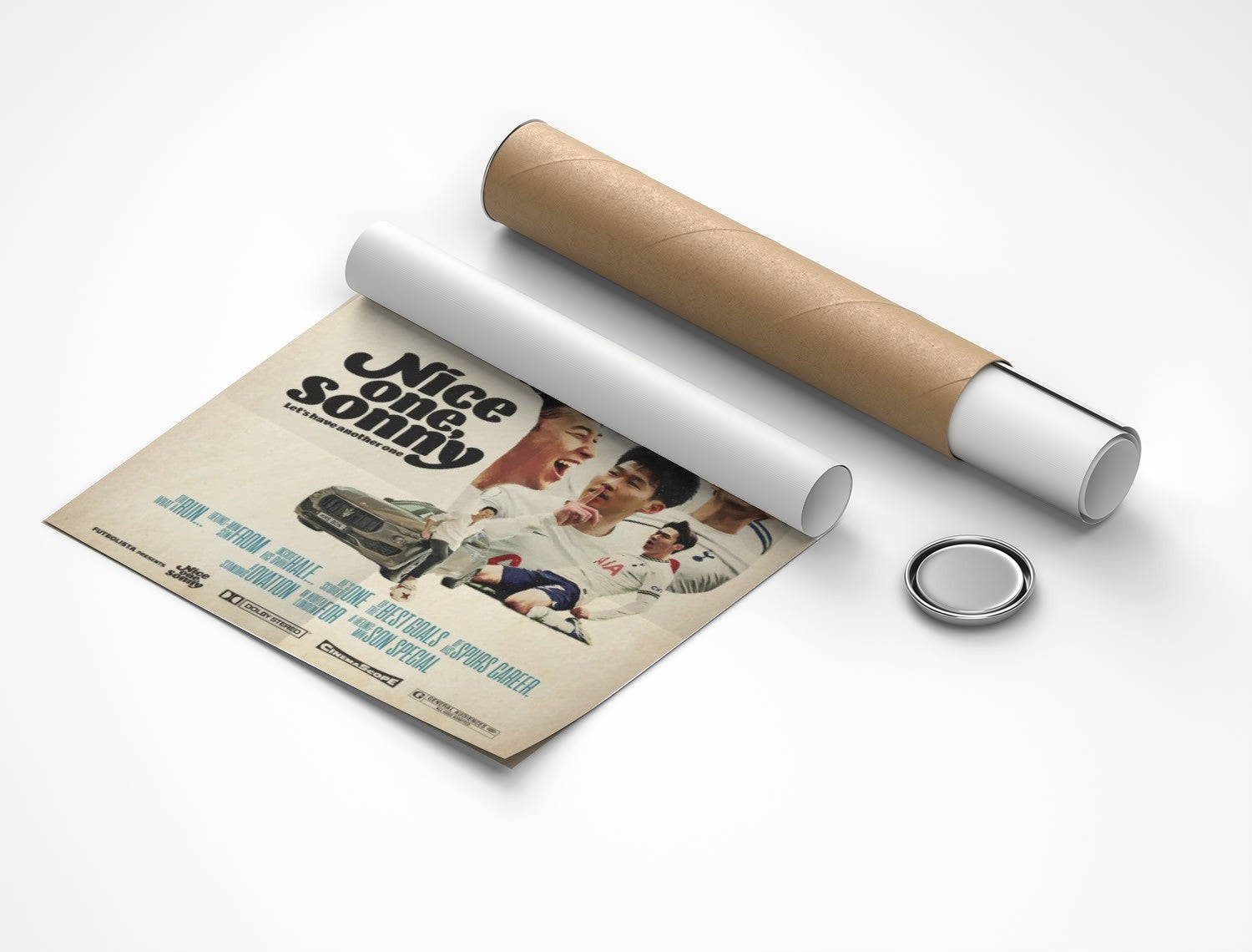 Rolled poster