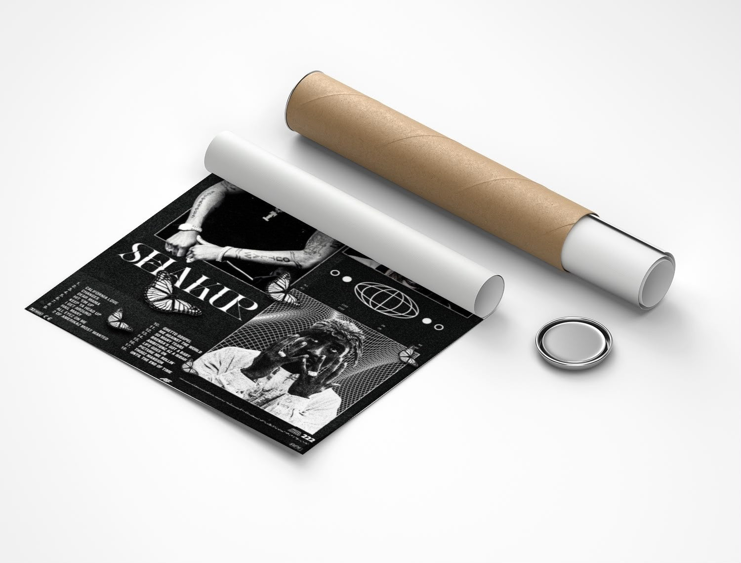 Rolled poster
