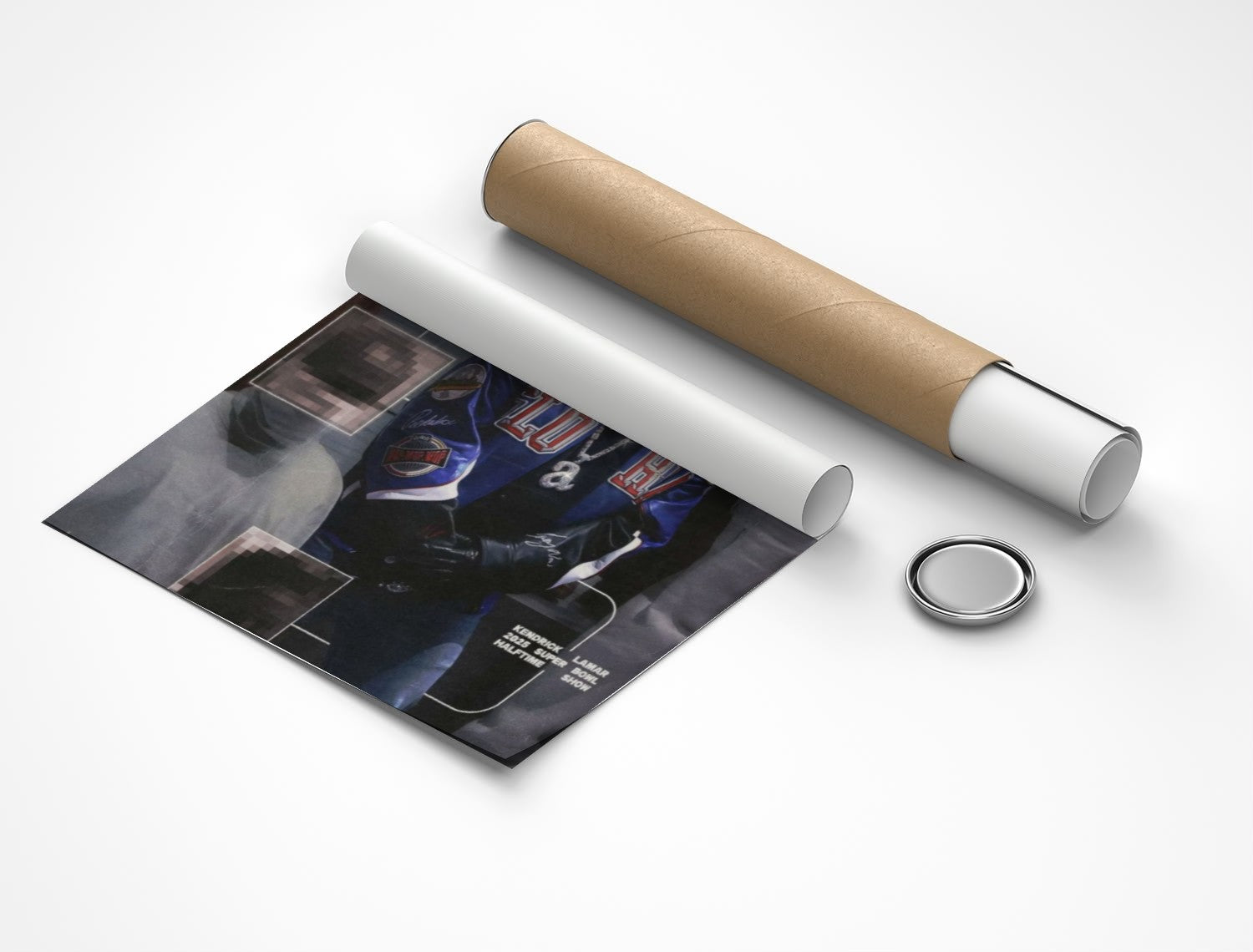 Rolled poster