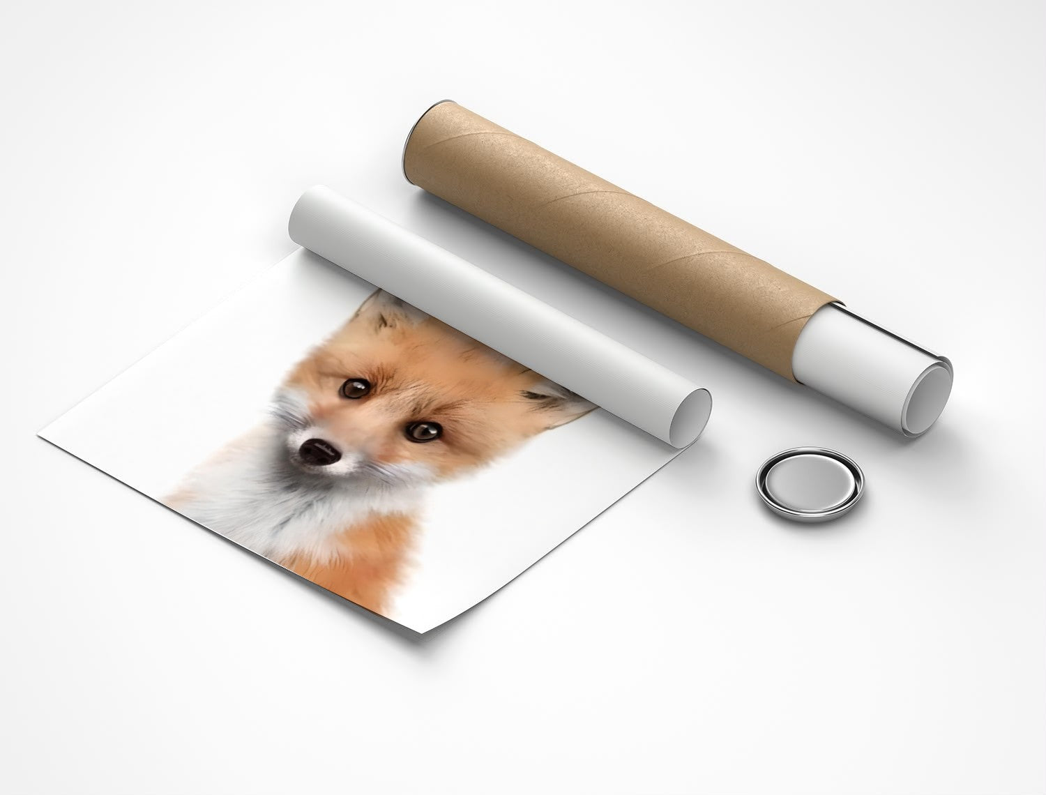 Rolled poster