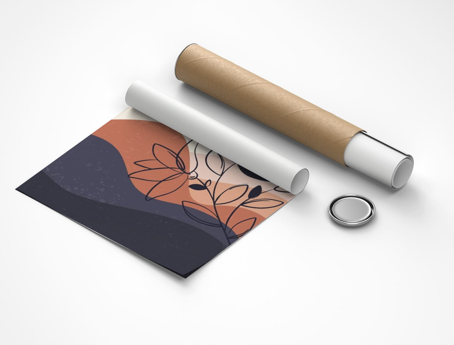 Rolled poster