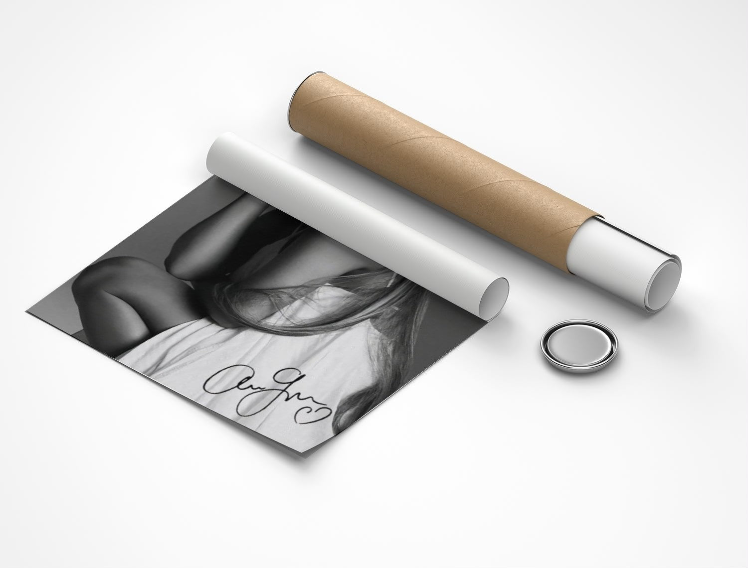 Rolled poster