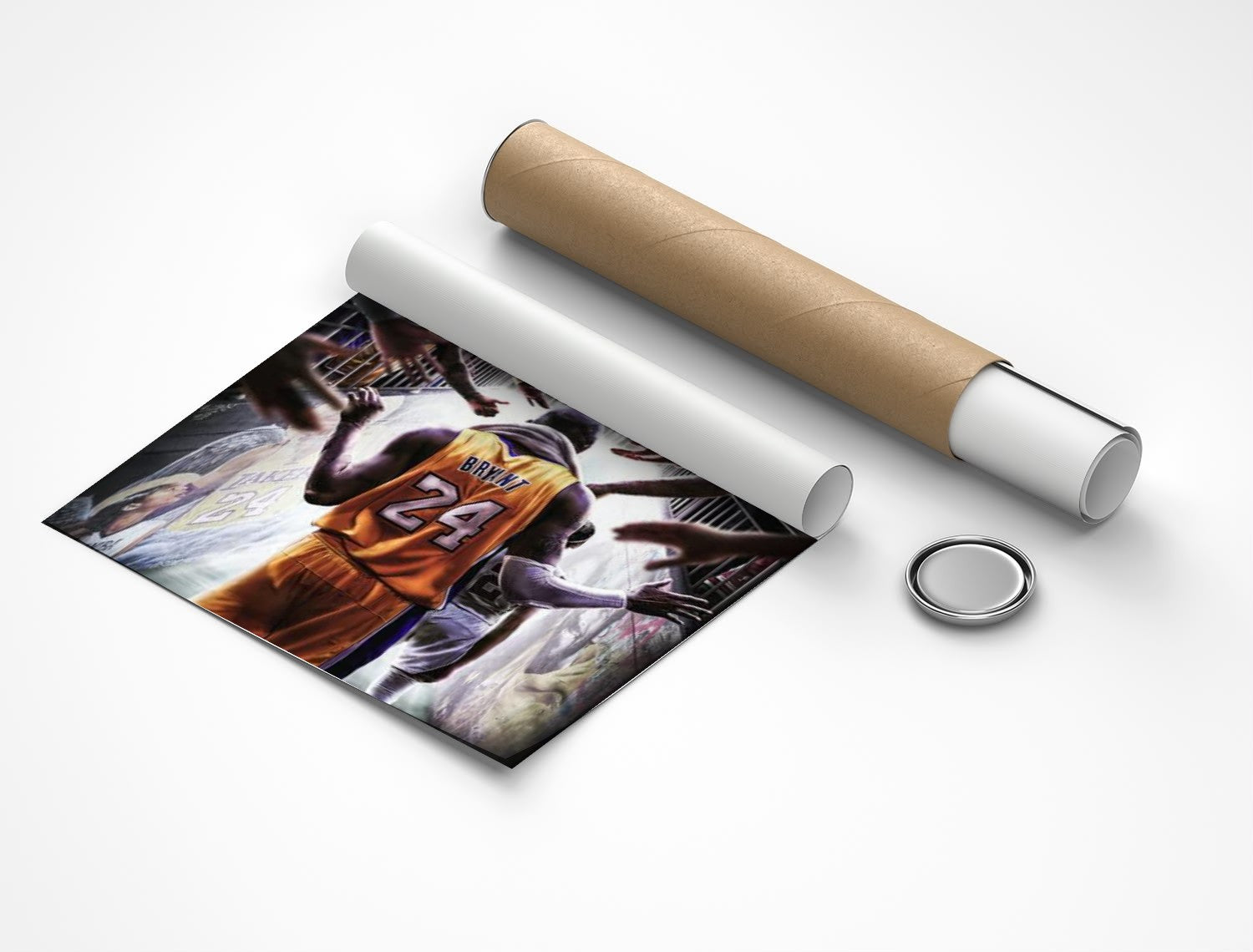 Rolled poster