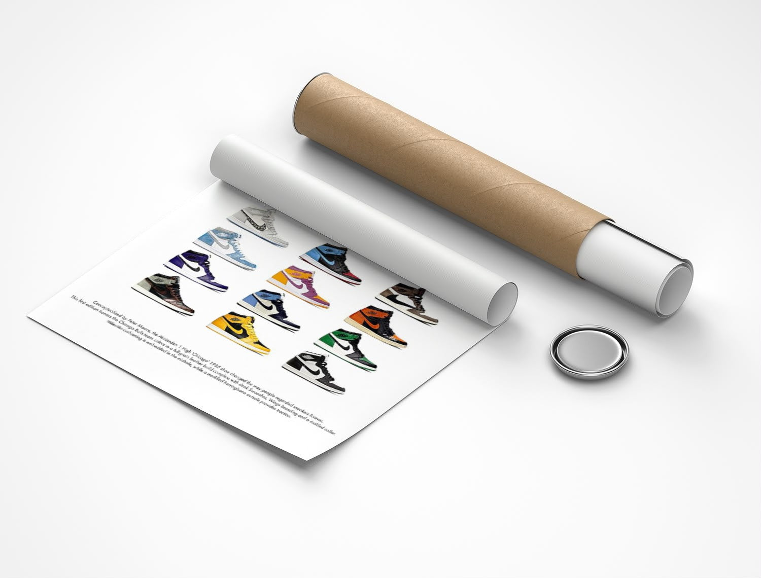 Rolled poster