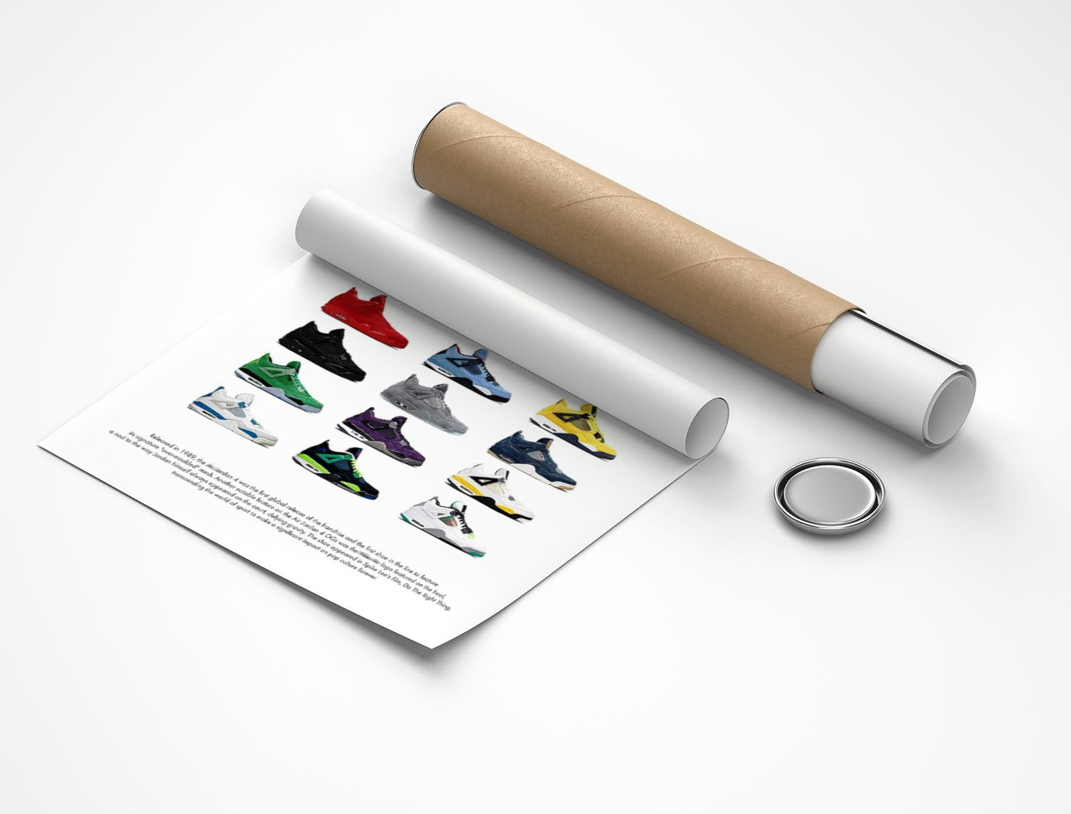 Rolled poster