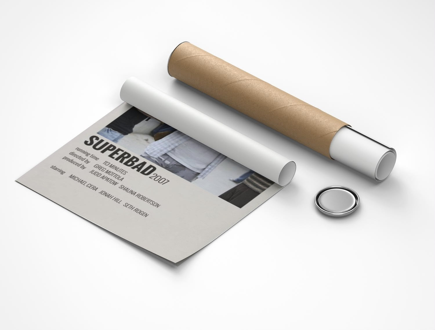 Rolled poster