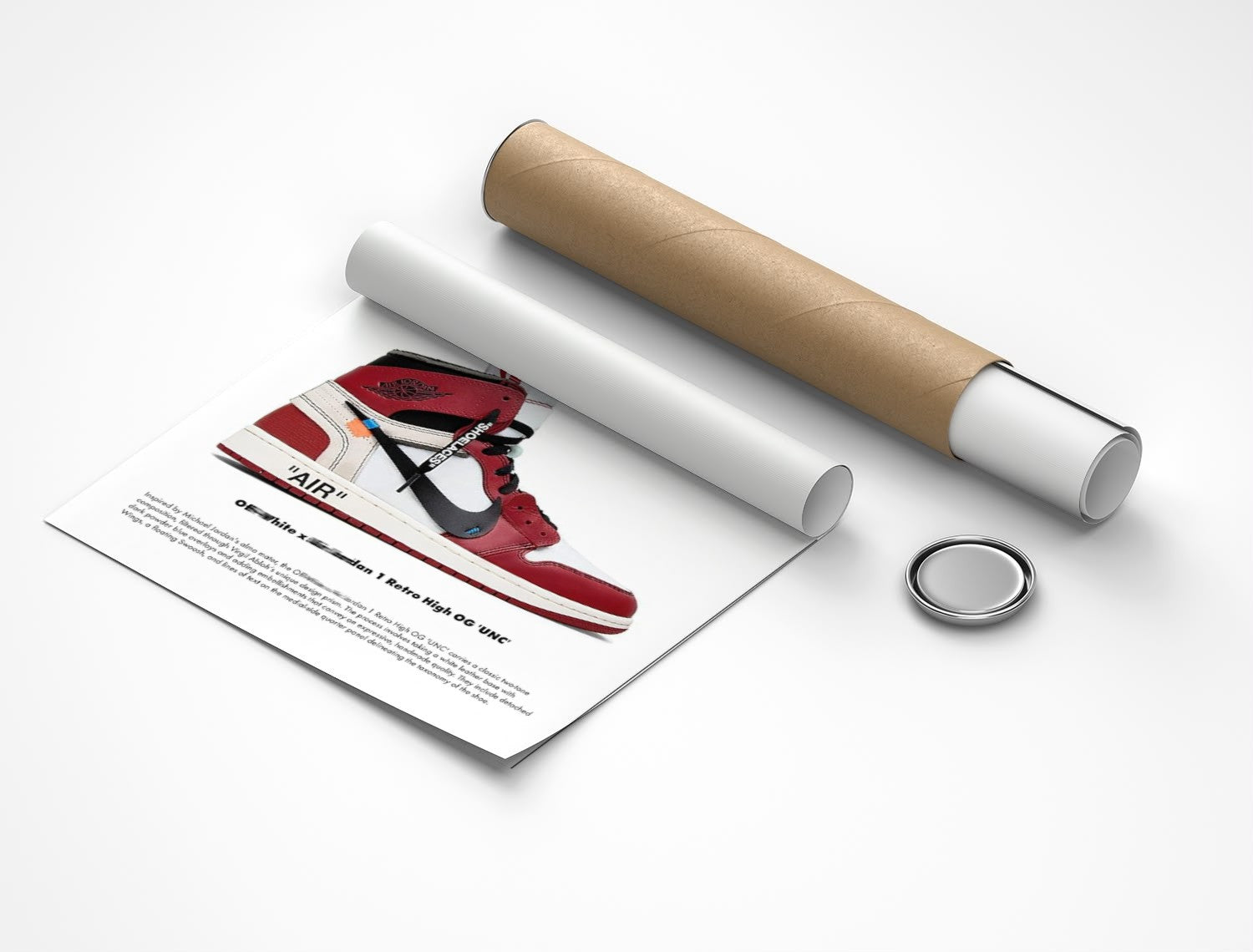 Rolled poster