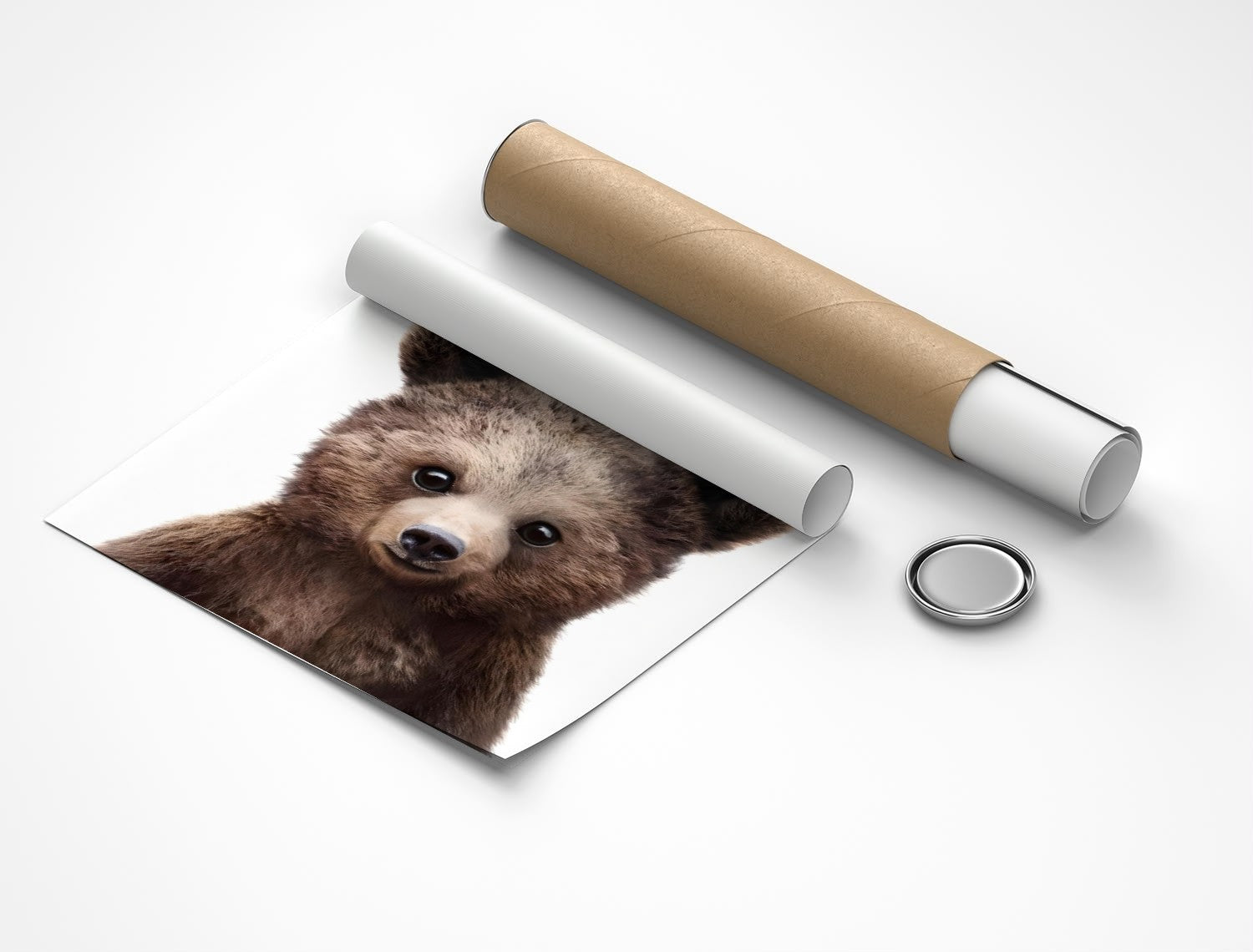 Rolled poster