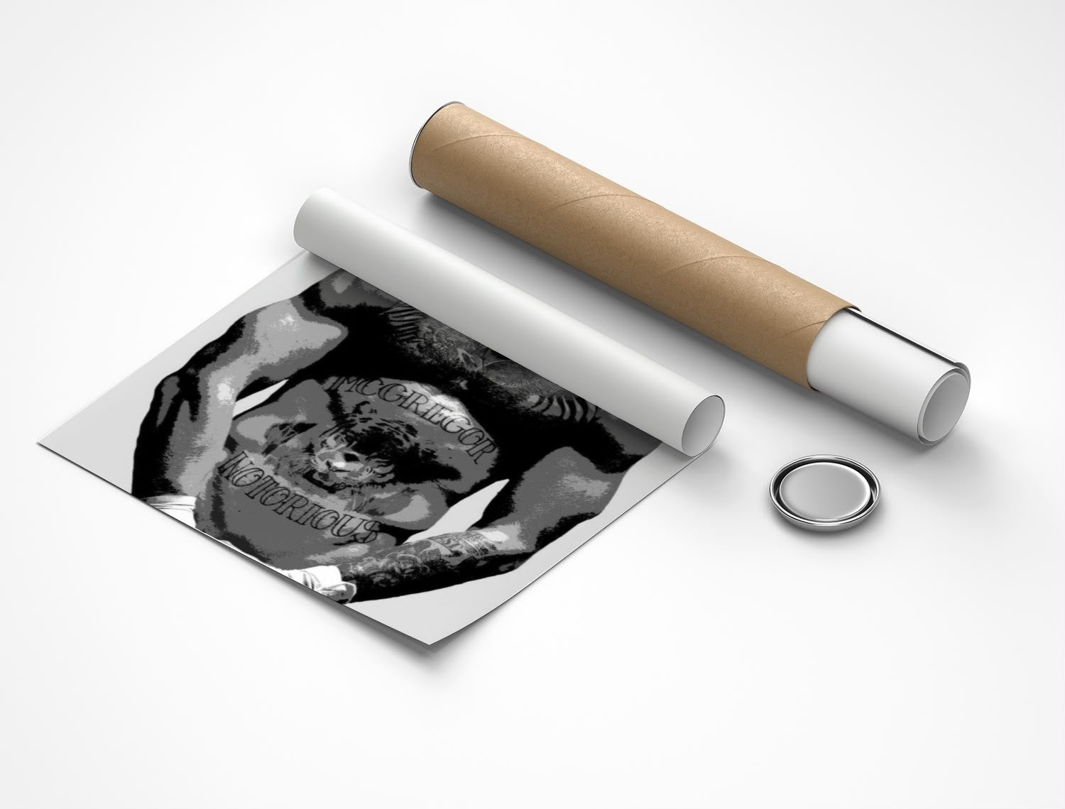Rolled poster
