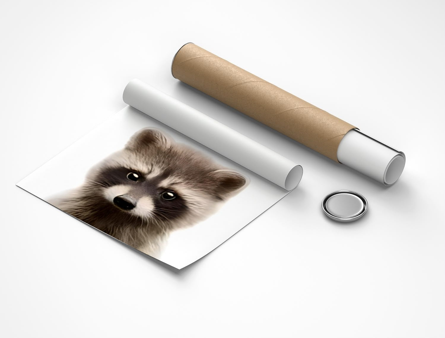 Rolled poster
