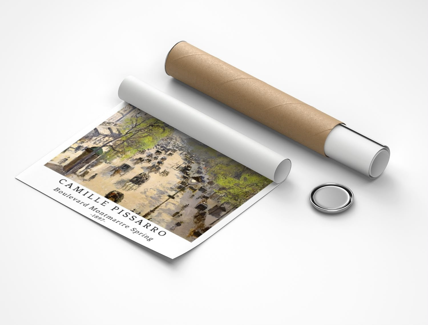 Rolled poster