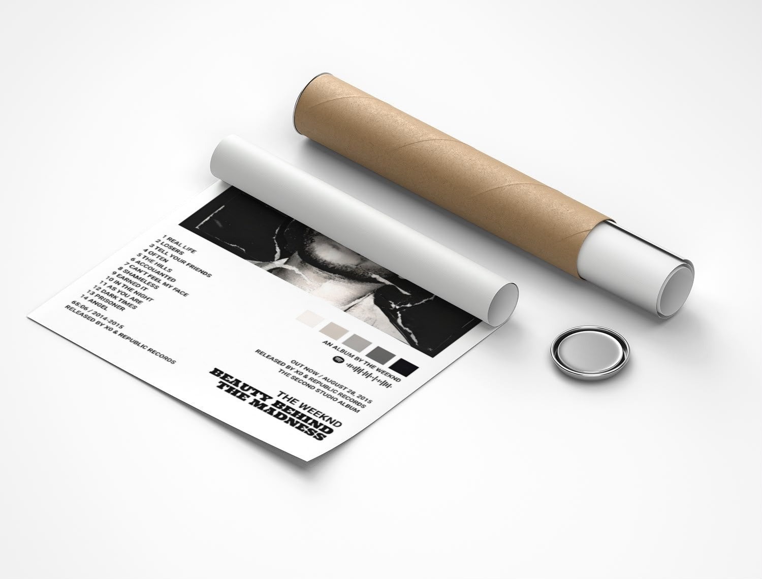 Rolled poster
