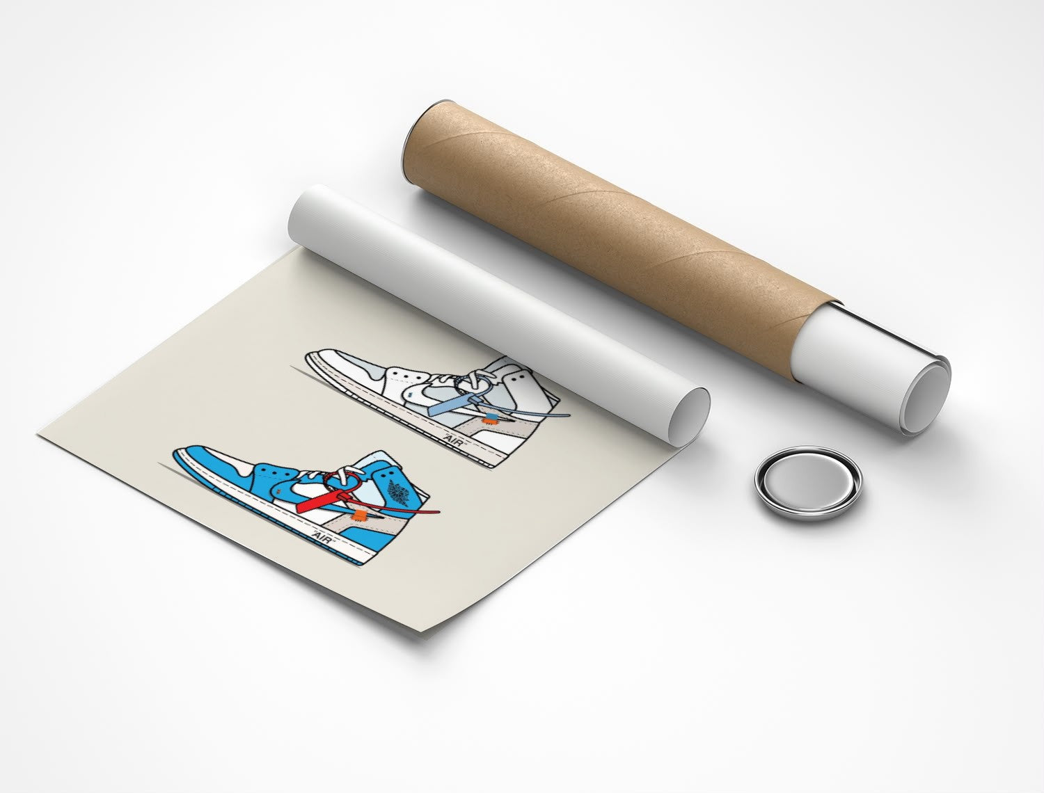 Rolled poster